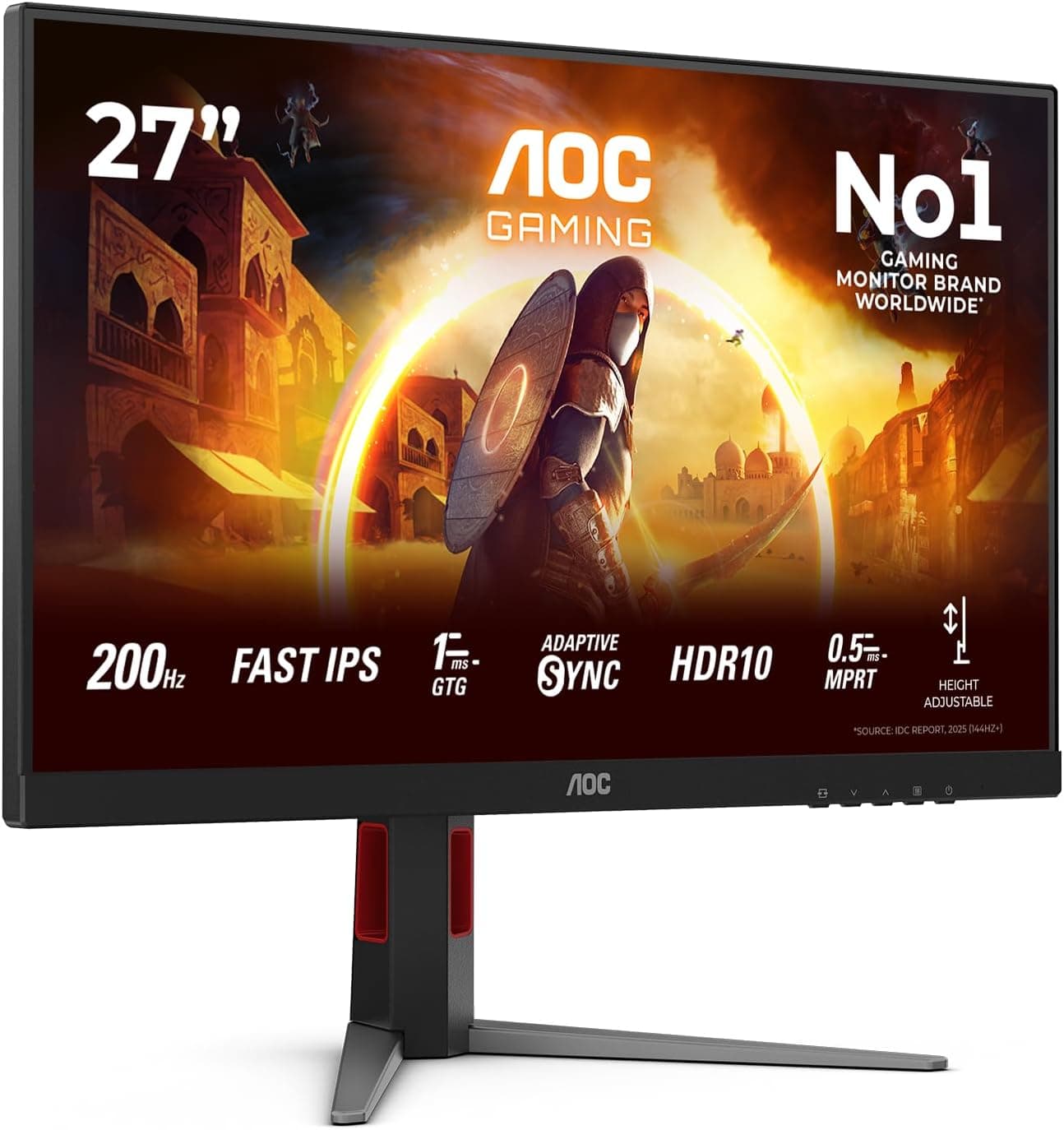 AOC コンピューターモニター 67cm (27インチ) 1920 X 1080 ピクセル フル