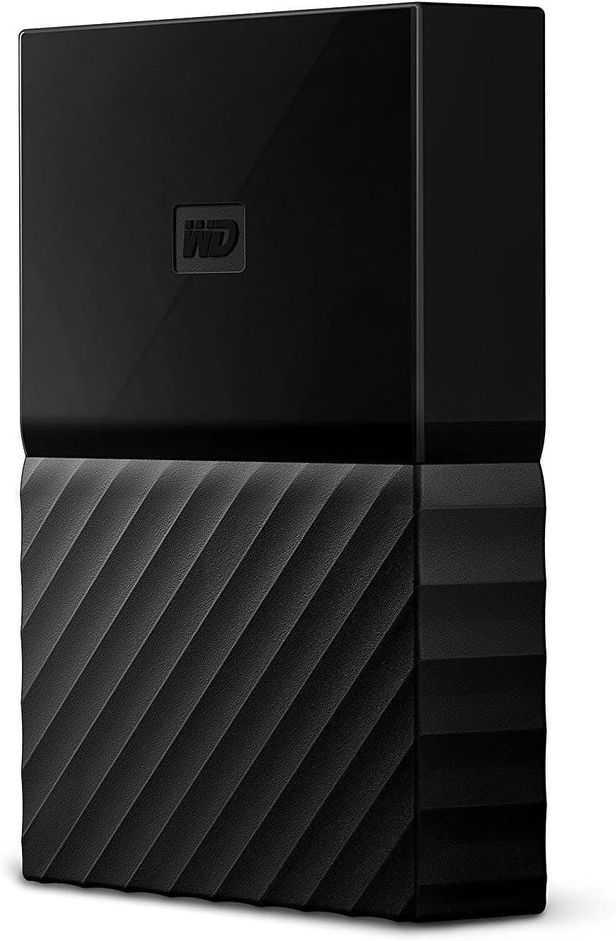 WD HDD Mac用ポータブルハードディスク 4TB USB3.0 タイムマシン対応暗号化パスワード保護 3年保証 My Passport for Mac WDBP6A0040BBK-WESN