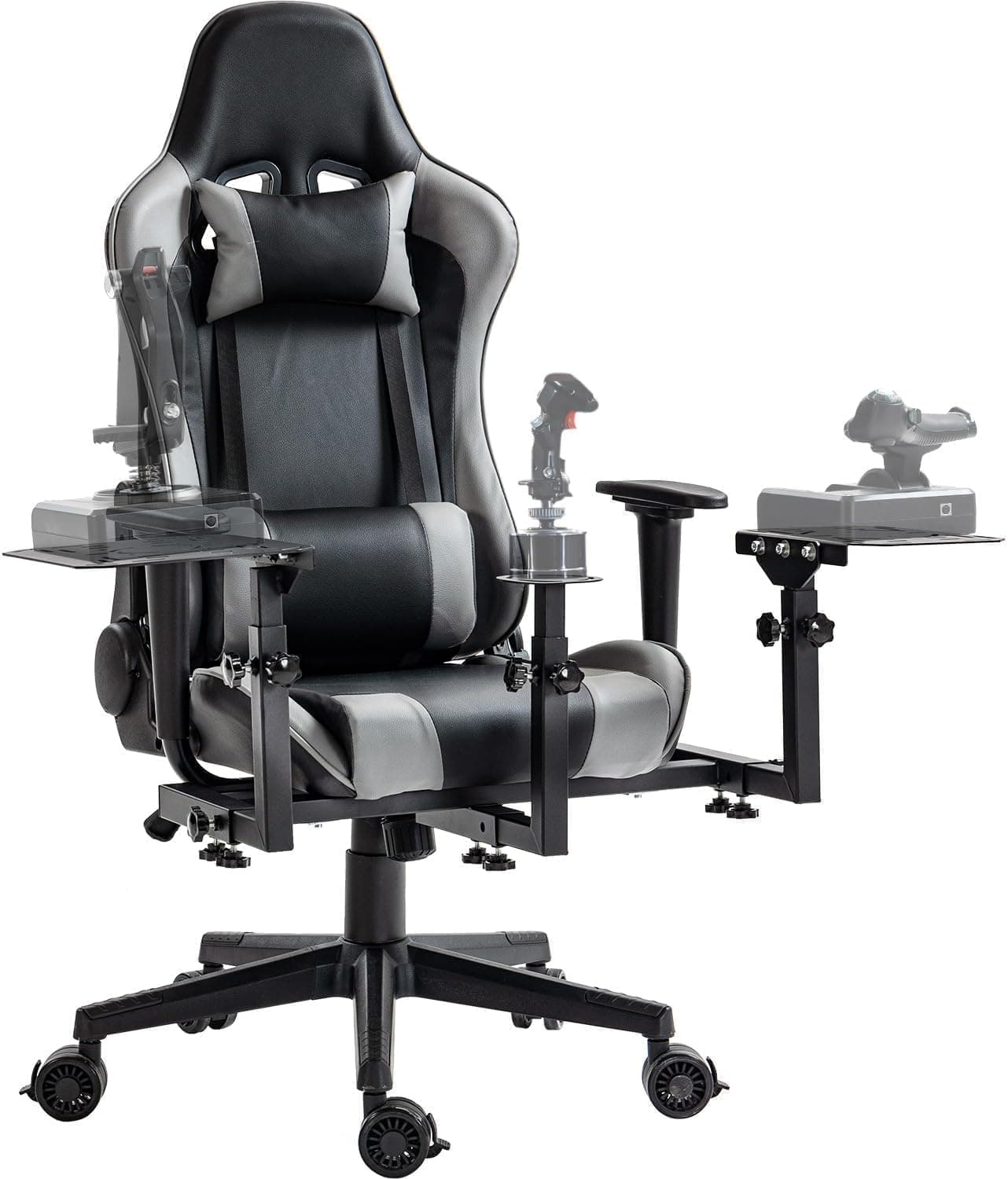 Marada フライトジョイスティックホタスマウント椅子付き調節可能 Thrustmaster A10C Hotas Warthog