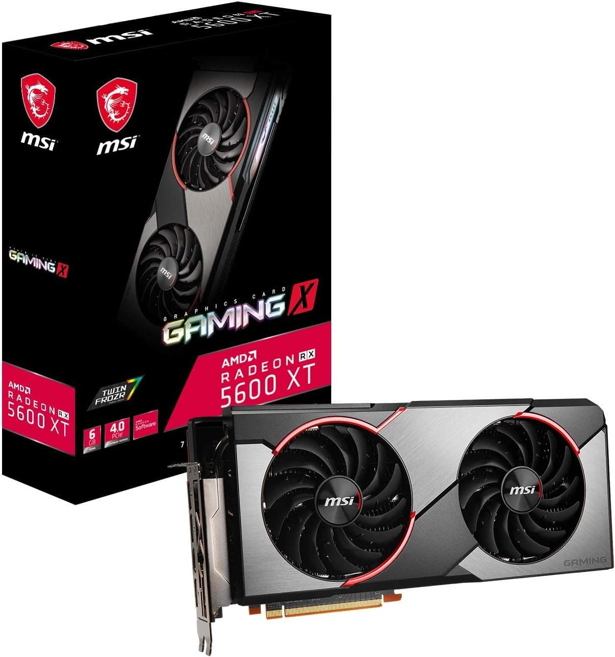 MSI Radeon RX 5600 XT GAMING X グラフィックスボード VD7497