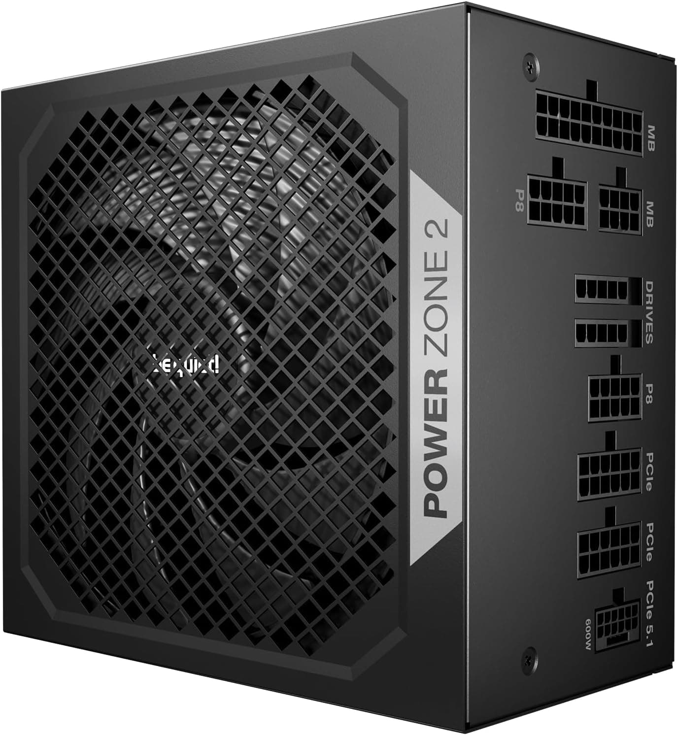 Be Quiet Power Zone 2 1000W 80+ プラチナ セミファンレス PSU
