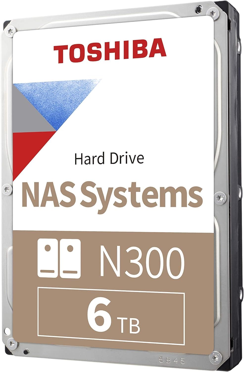 東芝 N300 6TB NAS 3.5インチ内蔵ハードドライブ - CMR SATA 6 GB
