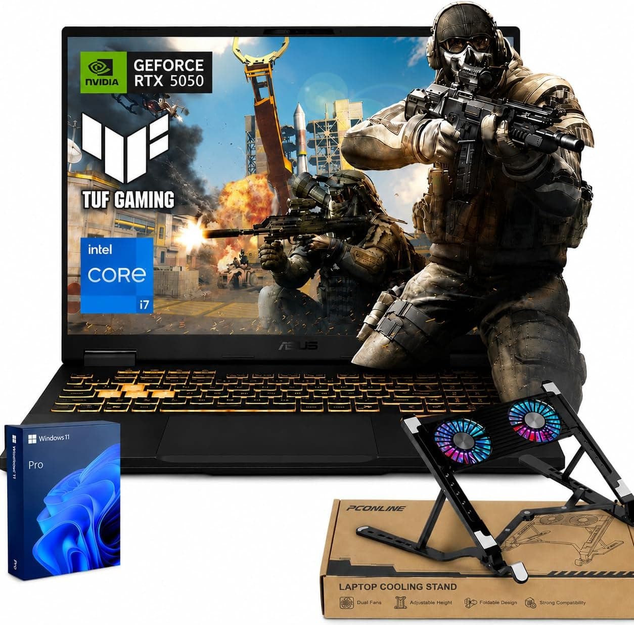 ASUS TUF F16 RTX 5050 Pro ゲーミングノートパソコン