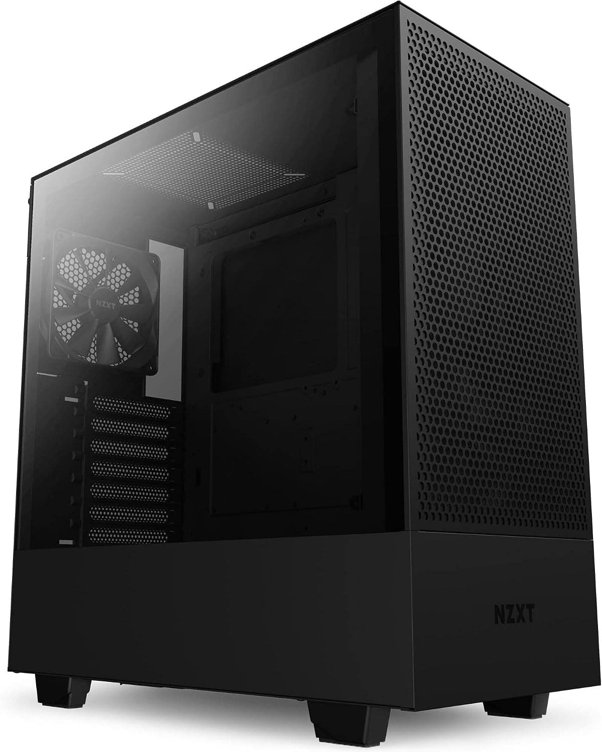 NZXT H5 Flow - CC-H51FB-01 - ATX ミッドタワー PCゲームケース - フロント I