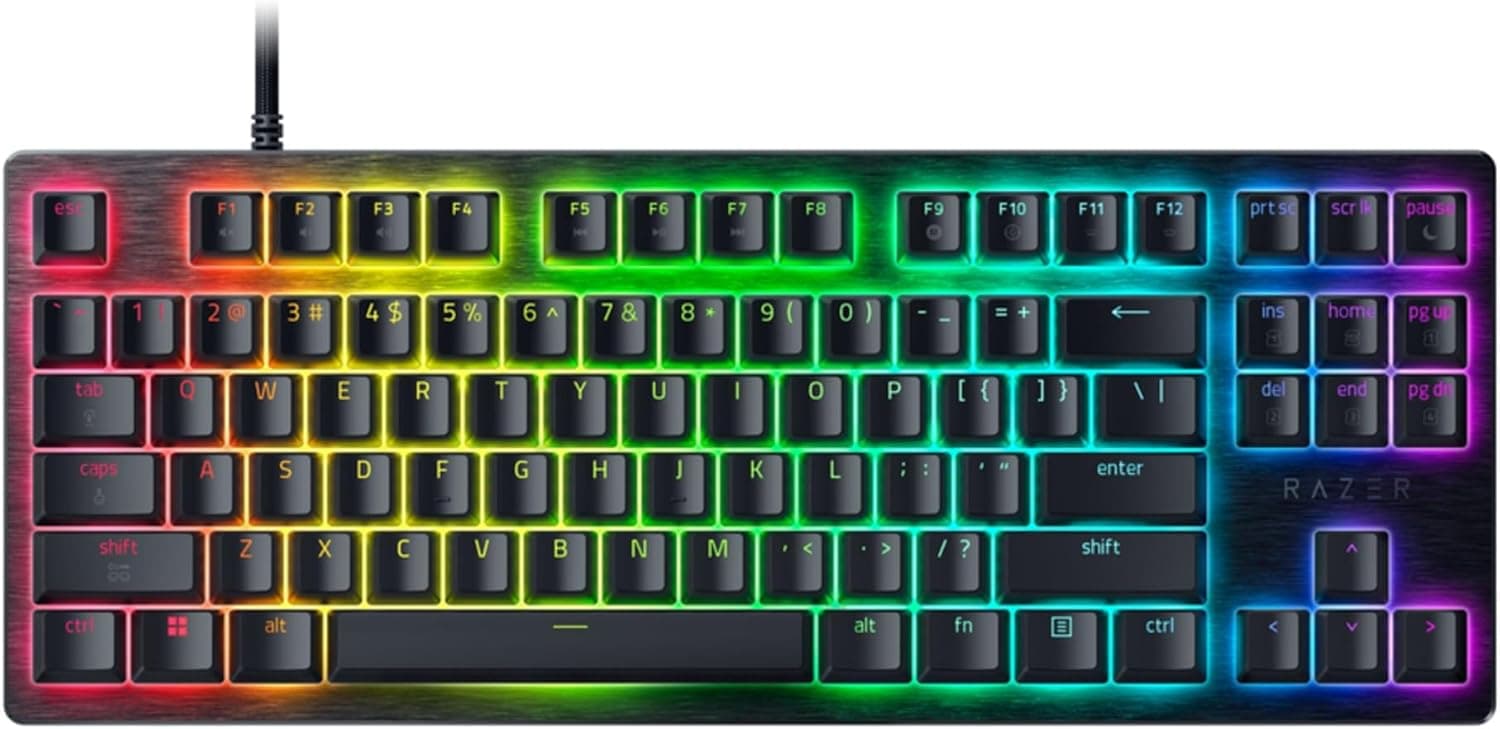 Razer Huntsman V3 HE Magnetic Tenkeyless 8KHz ゲーミングキーボード US配列 ラピッドトリガー