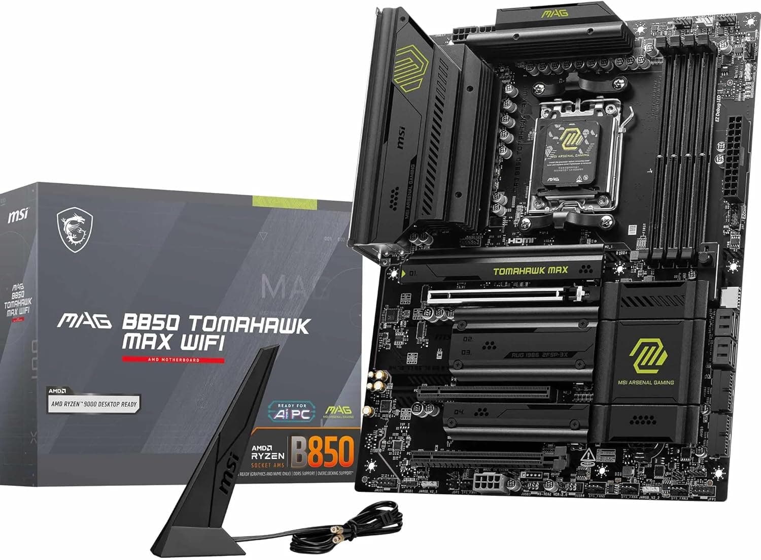 MSI MAG B850 Tomahawk MAX WiFiマザーボード