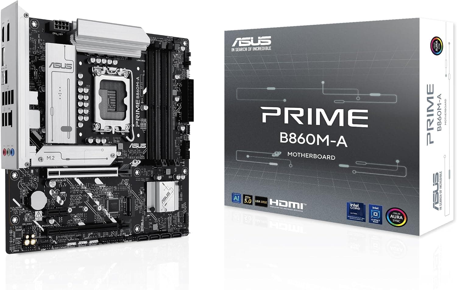 【限定】ASUS Intel CPU Core Ultra Processors (Series 2) LGA1851 対応 B860 Chipset mATX マザーボード