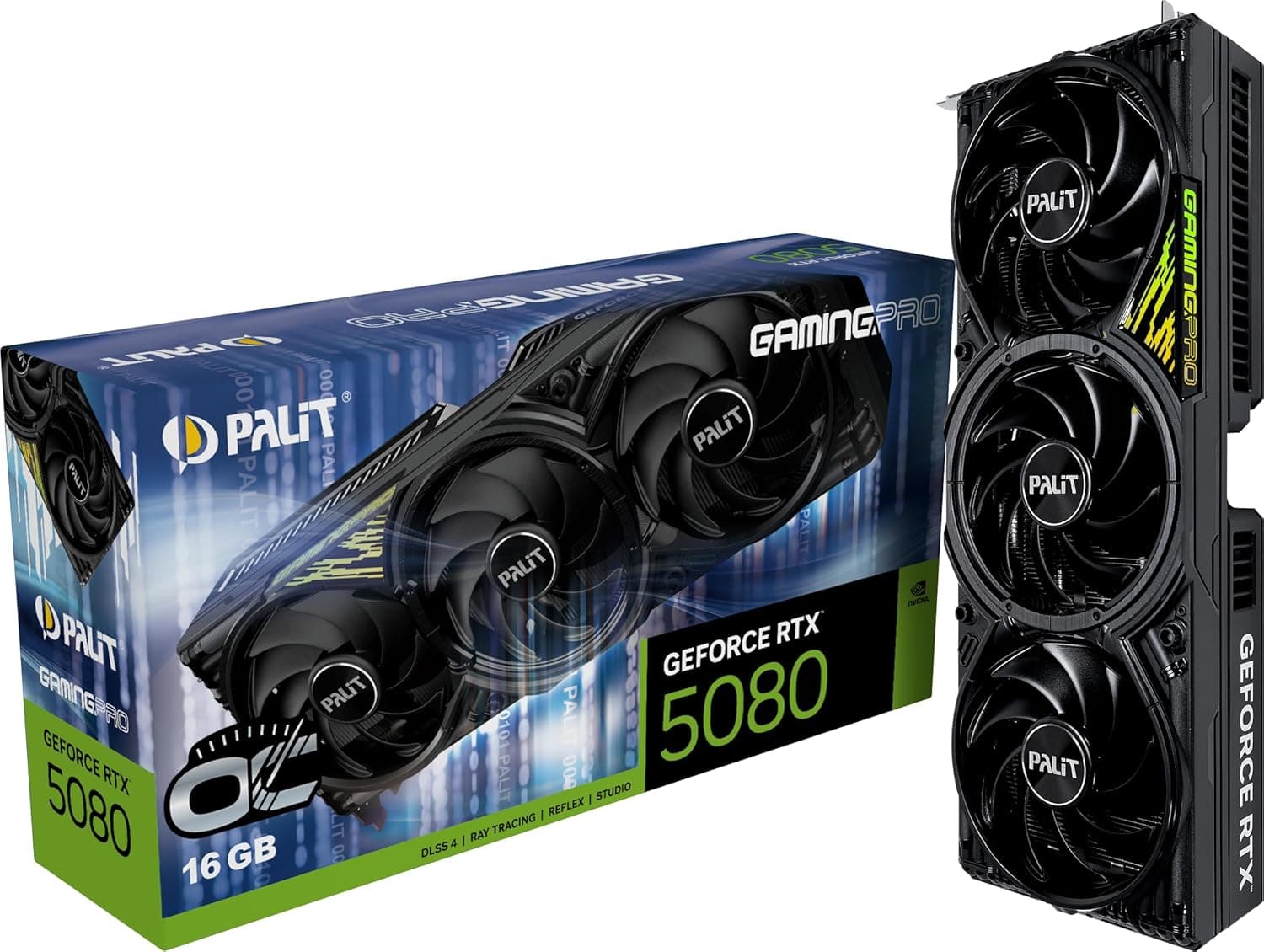 Palit 5080 16GB GAMINGPRO OC。