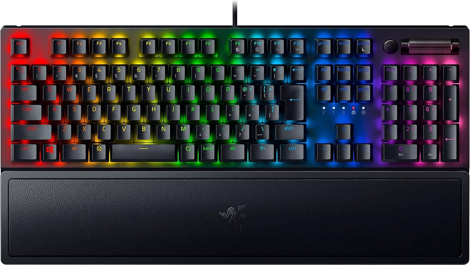 Razer BlackWidow V3 JP Green Switch ゲーミングキーボードメカニカルグリーン軸 Chroma RGB 日本語配列 【日本正規代理店保証品】 RZ03-03541400-R3J1