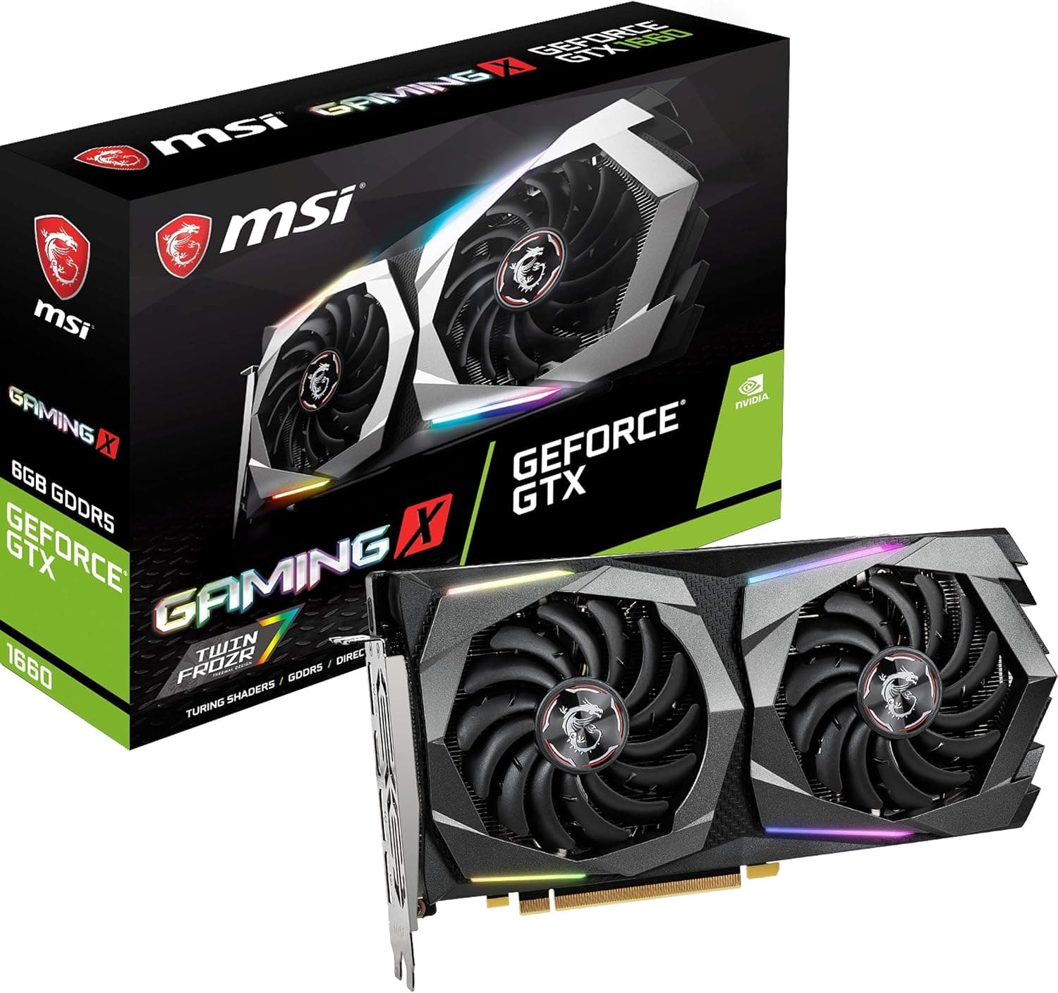 MSI GeForce GTX 1660 Gaming X 6G 192-bit HDMI