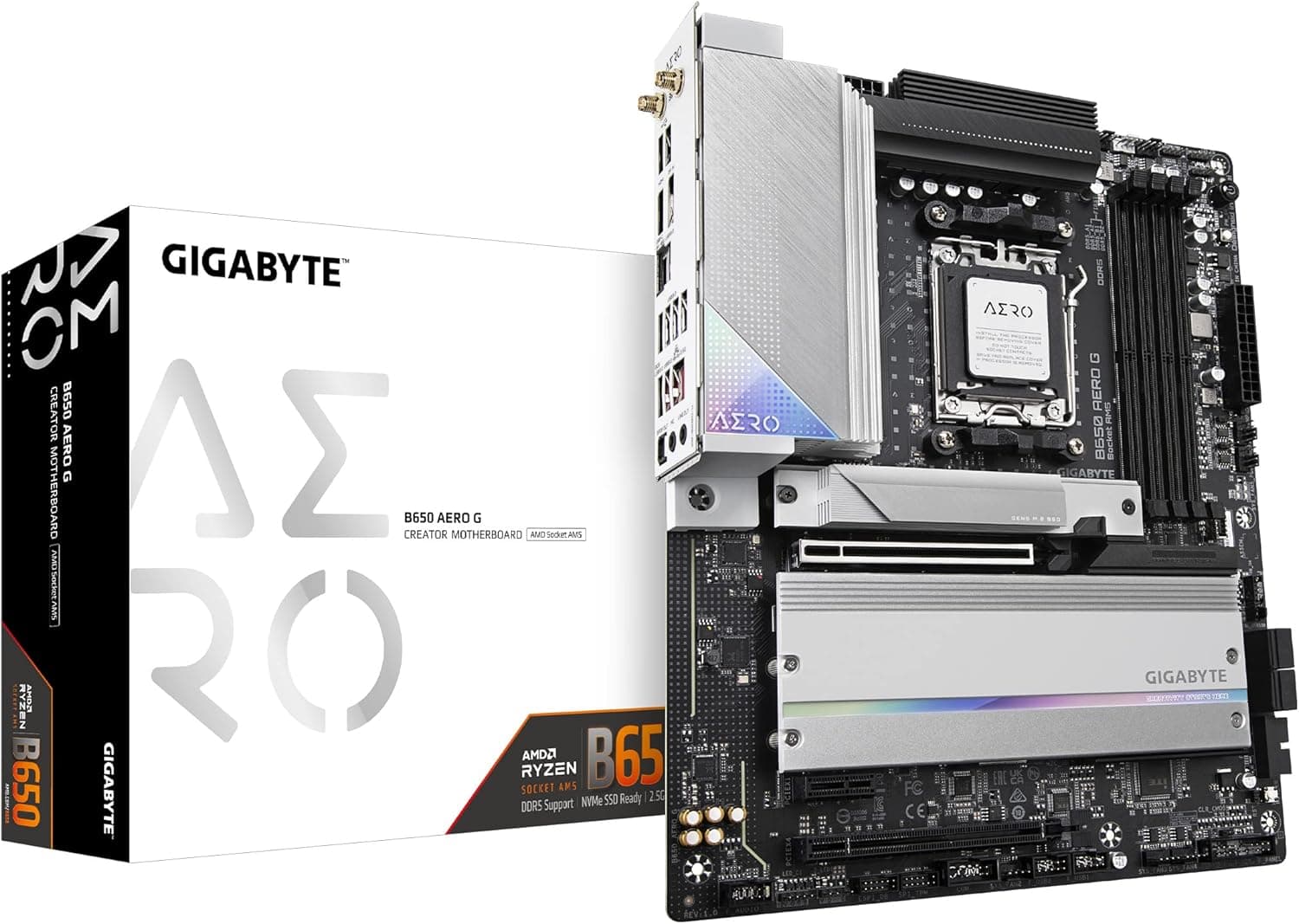 GIGABYTE B650 AERO G [AMD B650 チップセット搭載 ATX マザーボード]​ MB5897