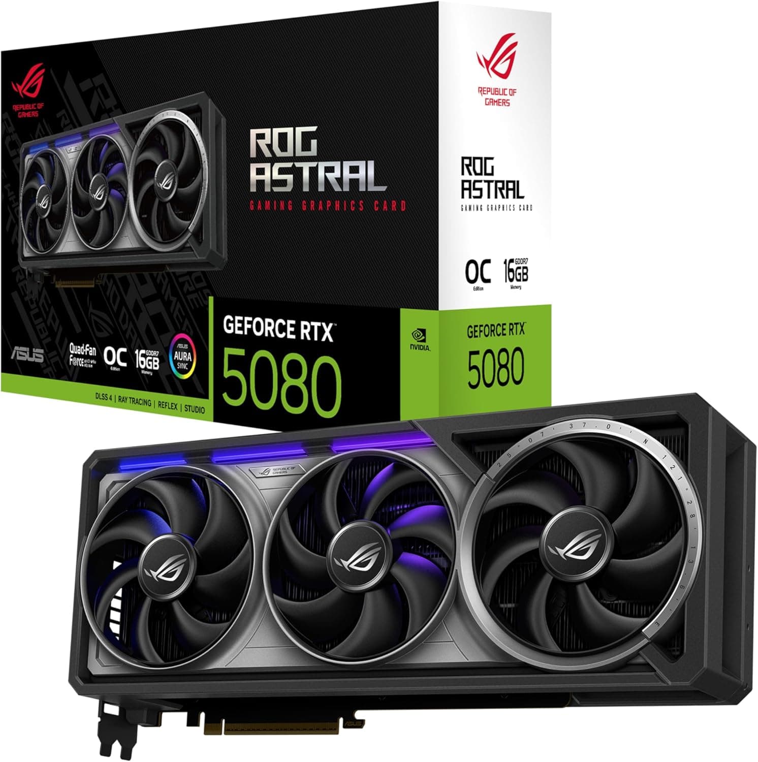 ASUS ROG Astral RTX 5080 OC 16GB GDDR7