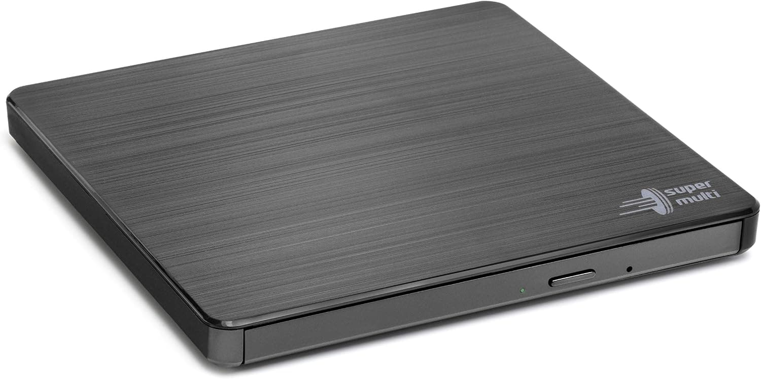 LG GP60NB60.AUAE12B 8x USB 2.0ポータブルスリムDVD-RW - ブラック