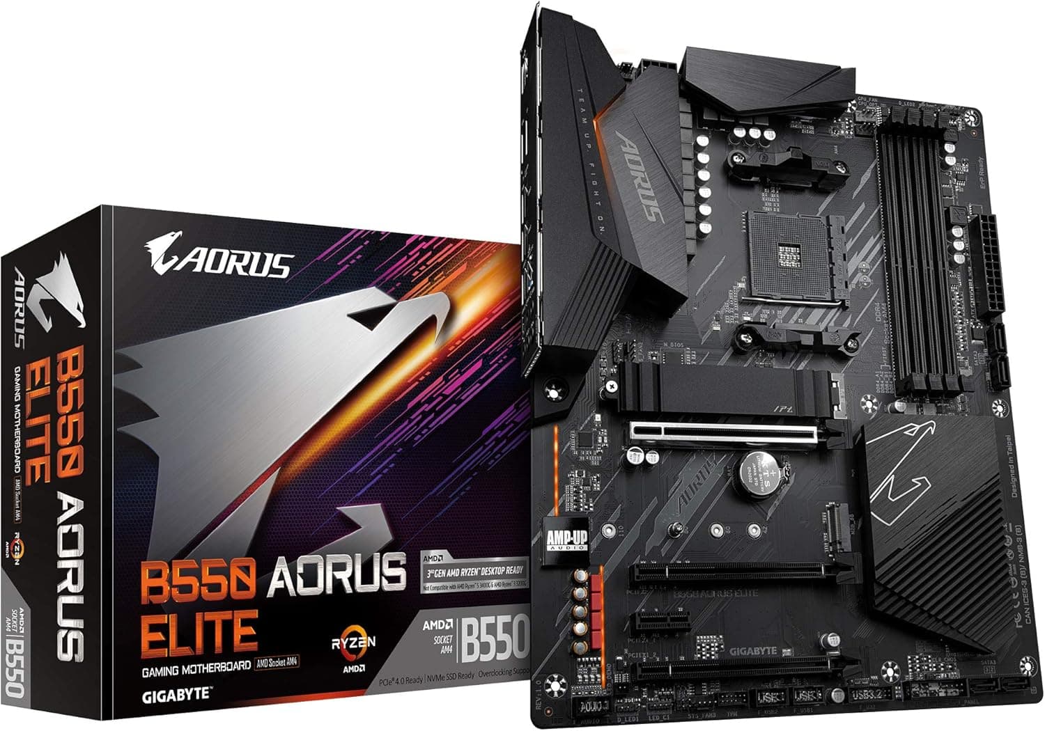 GIGABYTE B550 AORUS ELITE マザーボード ATX [AMD B550 チップセット搭載] MB4993