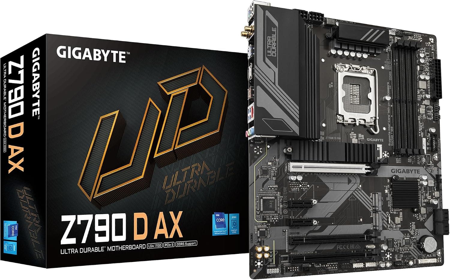 Gigabyte Z790 D AX 超耐久性インテル 1700 ソケットマザーボード