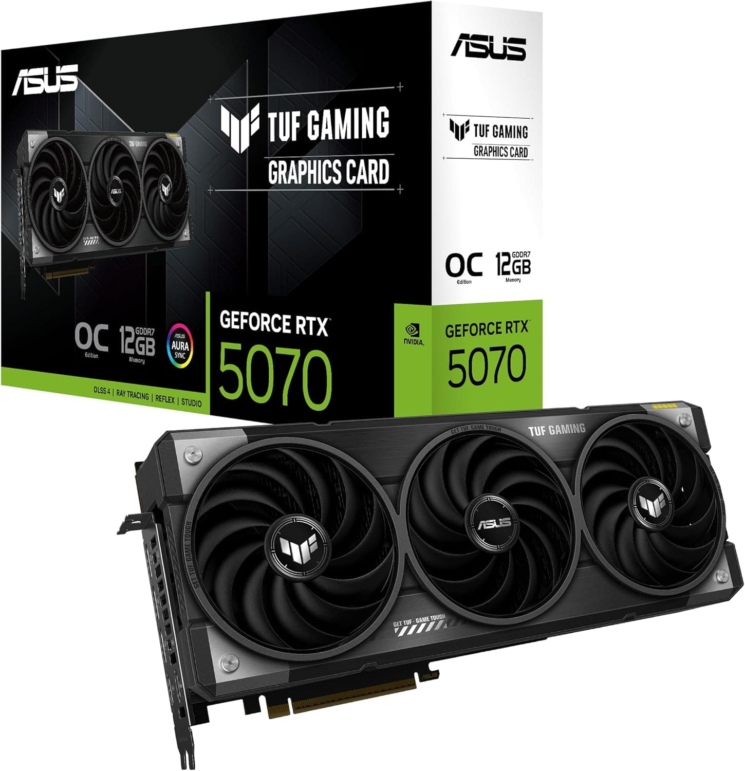 ASUS RTX5070 PCIe 5.0 12GB GDDR7 OC
