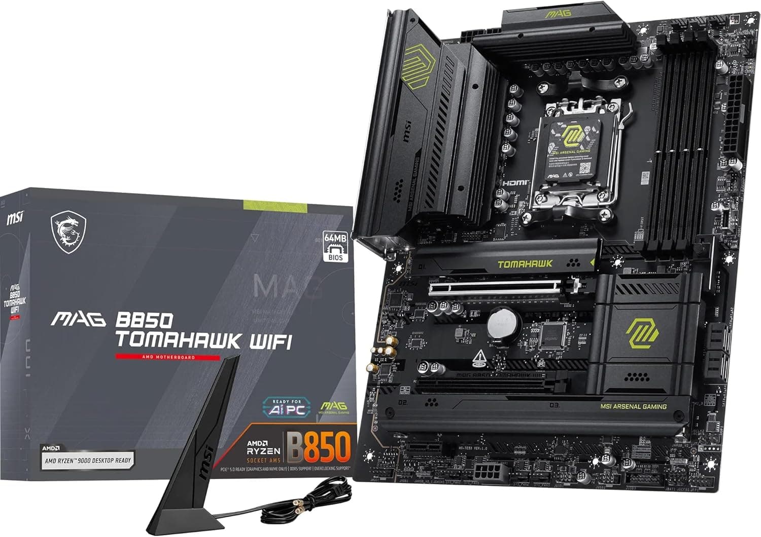MSI MAG B850 TOMAHAWK WIFIマザーボード
