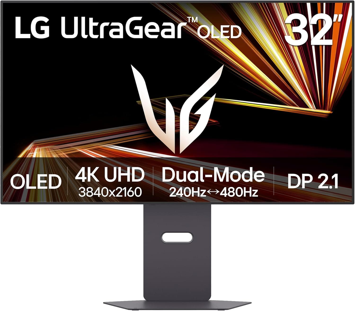 LG 32GX870A-B 32インチウルトラギア 4K UHD(3840×2160) OLED ゲーミングモニター デュアルモード 240Hz 0.03ms NVIDIA AMD FreeSync Premium Pro VESA DisplayHDR True Black 400 USB Type-C DP2.1