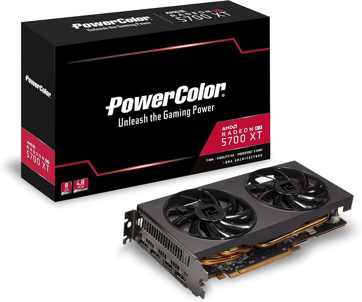 PowerColor Radeon RX 5700 XT 8GB GDDR6 グラフィックカード モデル番号