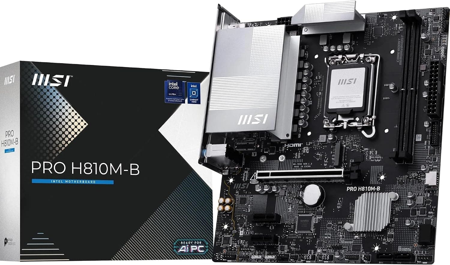 MSI PRO H810M-B マザーボード mATX - Intel Core Ultraプロセッサ(シリーズ2)