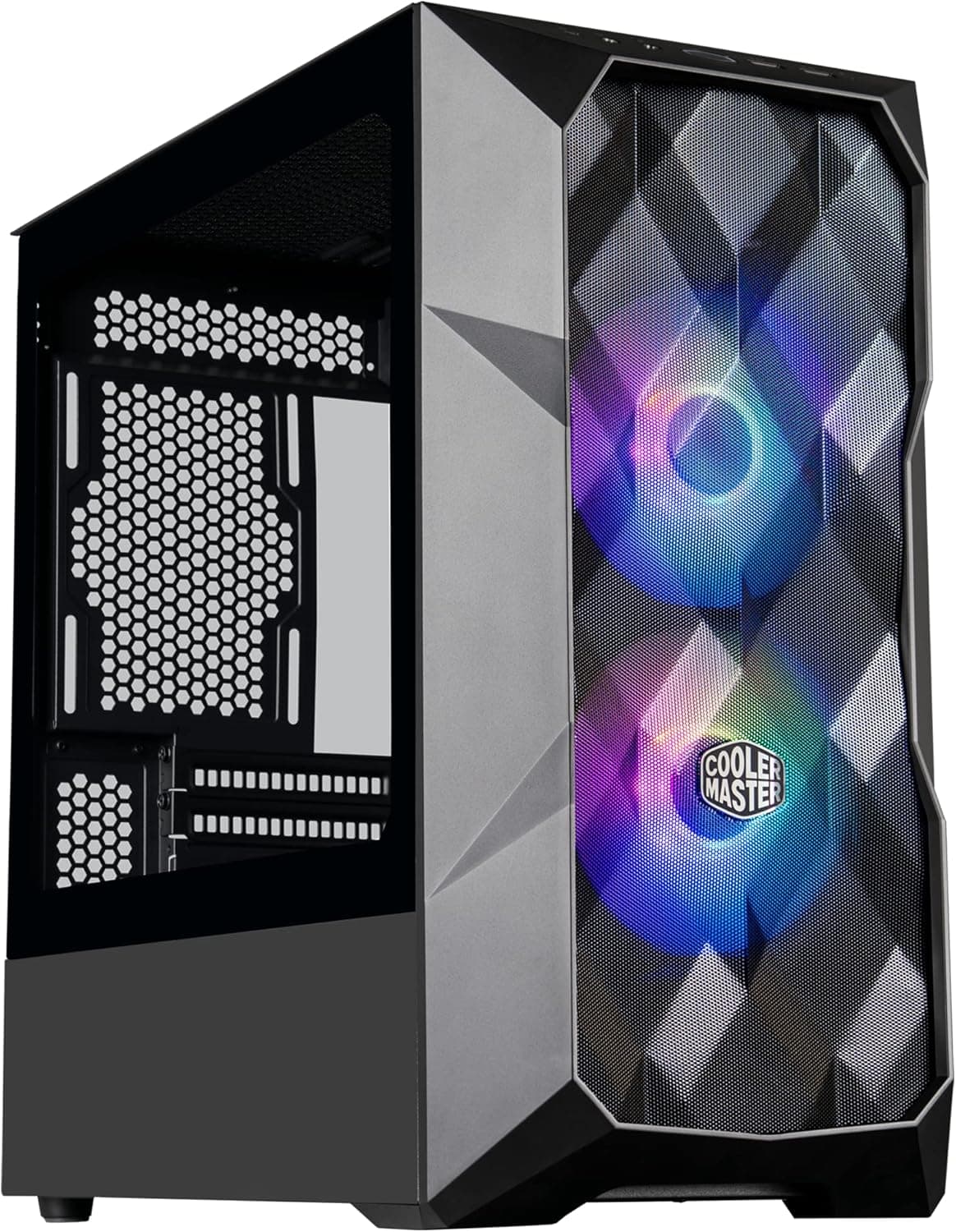 COOLER MASTER Cooler Master TD300 Mesh ミニタワーPCケース TD300-KGNN-S00 ブラック CS8325
