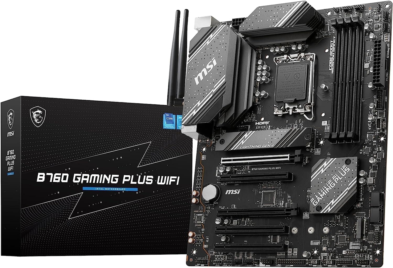MSIマザーボード B760 GAMING PLUS WIFI DDR5 第14
