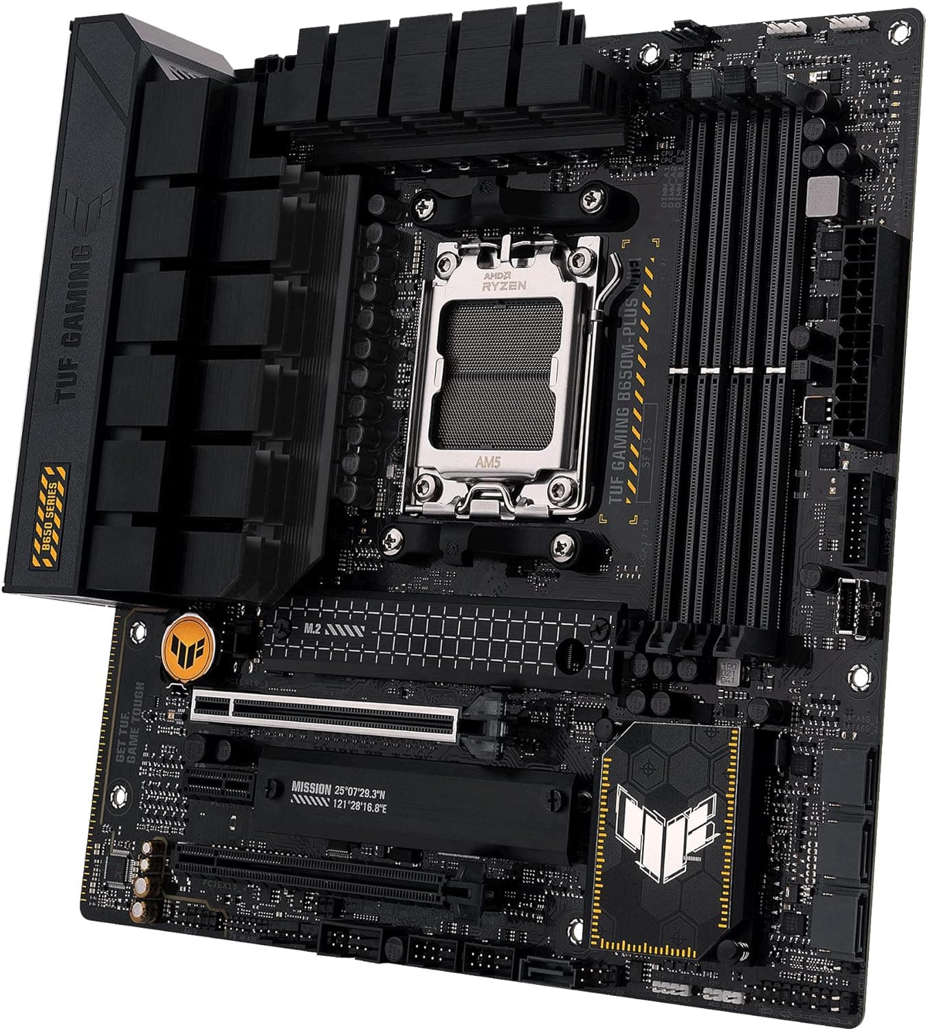 ASUS TUF GAMING B650M-PLUS WIFI AMD Ryzen プロセッサ AM5 対応 B650M 搭載マザーボード micro-ATX