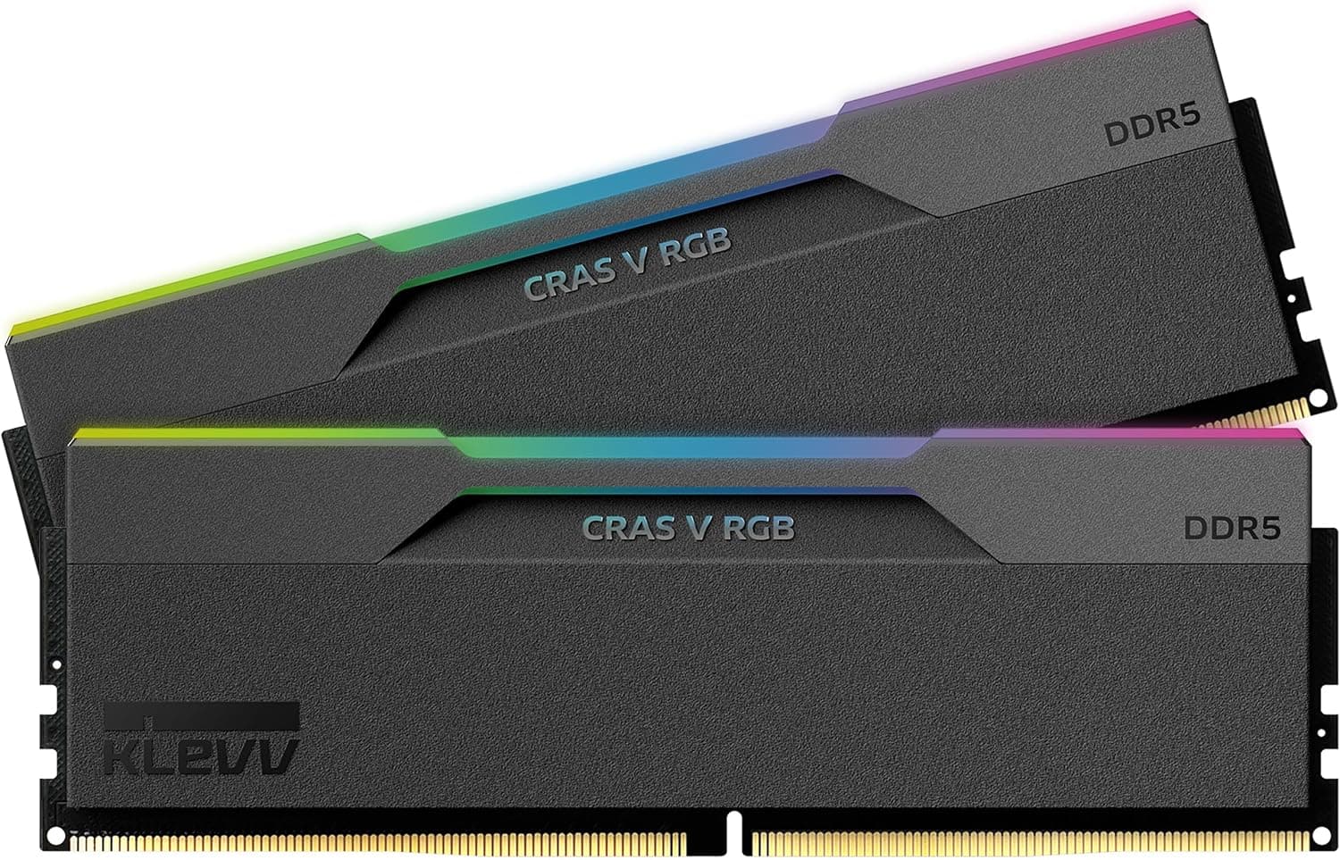 KLEVV CRAS V RGB DDR5 64GB (2x32GB) 6000MHz CL30 1.35V Gaming Desktop Ram Memory SK Hynix Chip XMP 3.0