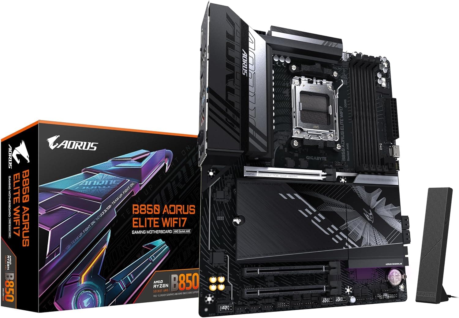 GIGABYTE B850 AORUS ELITE WIFI7 マザーボード - AMD Ryzen 9000シリーズCPU