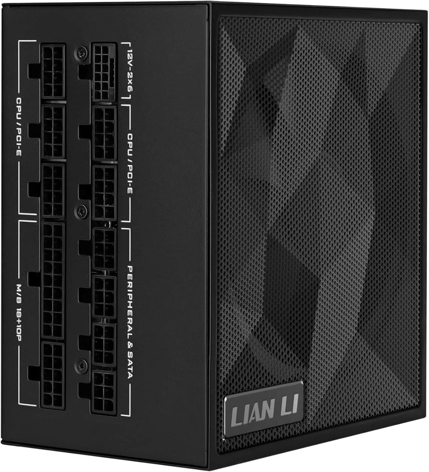Lian Li SX 850W フルモジュラー SXP コンパクト ATX フォームファクター電源 12V-2x6ケーブル付き - ATX 3.1 & PCIE 5.1準拠