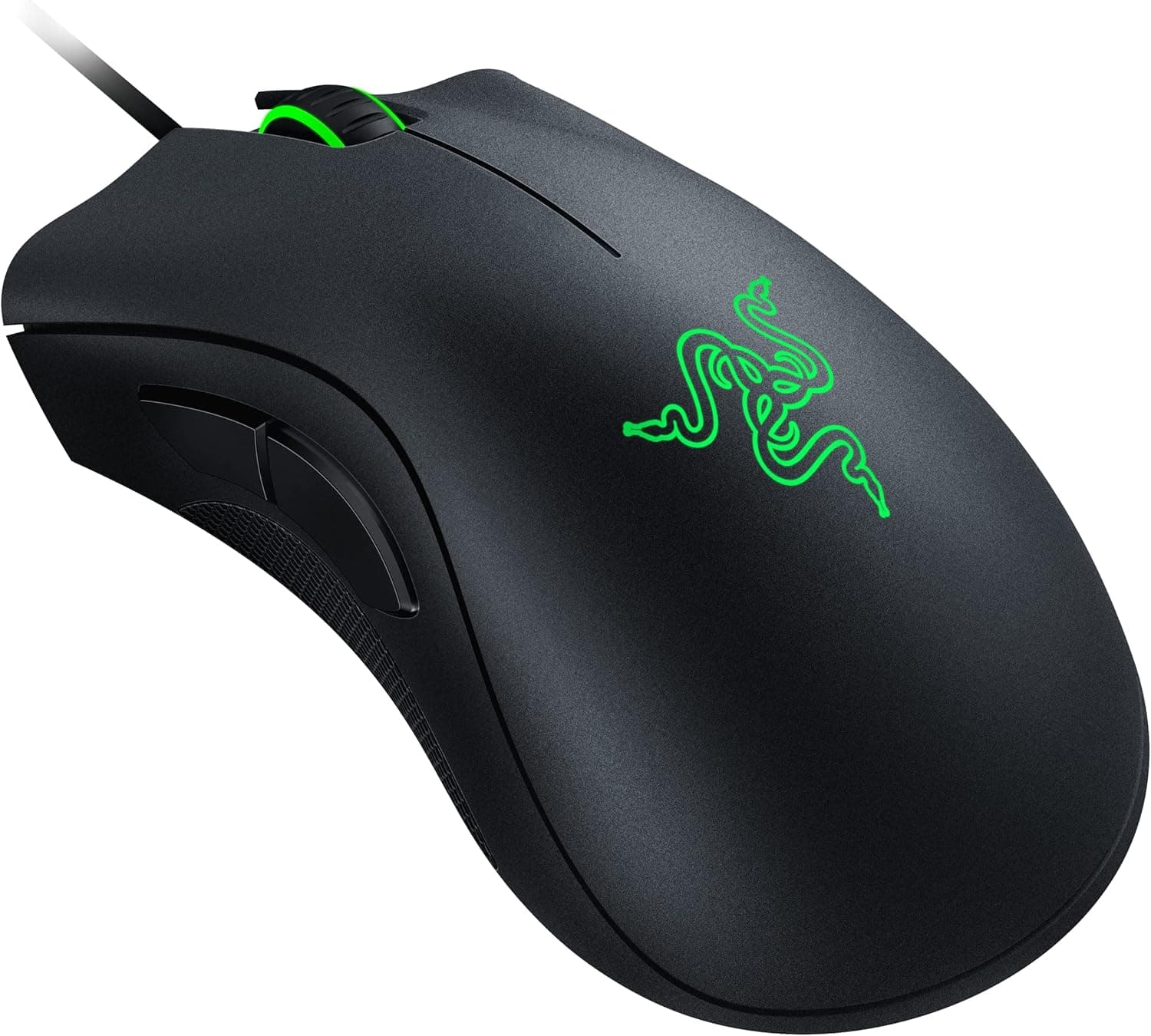 Razer DeathAdder Essential ゲーミングマウス有線 5ボタン 6400 DPI オプティカルセンサー エルゴノミック形状新ファームウェア適用版【日本正規代理店保証品】 RZ01-02540100-R3M1-N