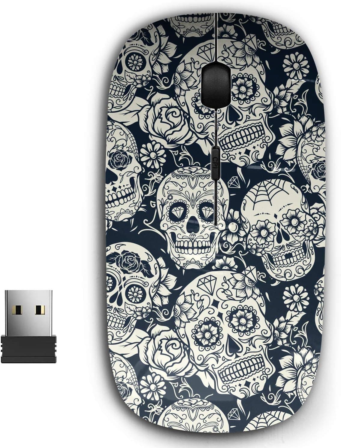 KAWAMOUSE 2.4G 人間工学ポータブルUSBワイヤレスマウス PC