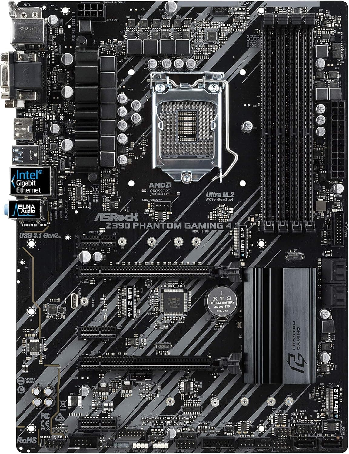 ASRock Intel Z390 チップセット搭載 ATX マザーボード Z390 Taichi Ultimate