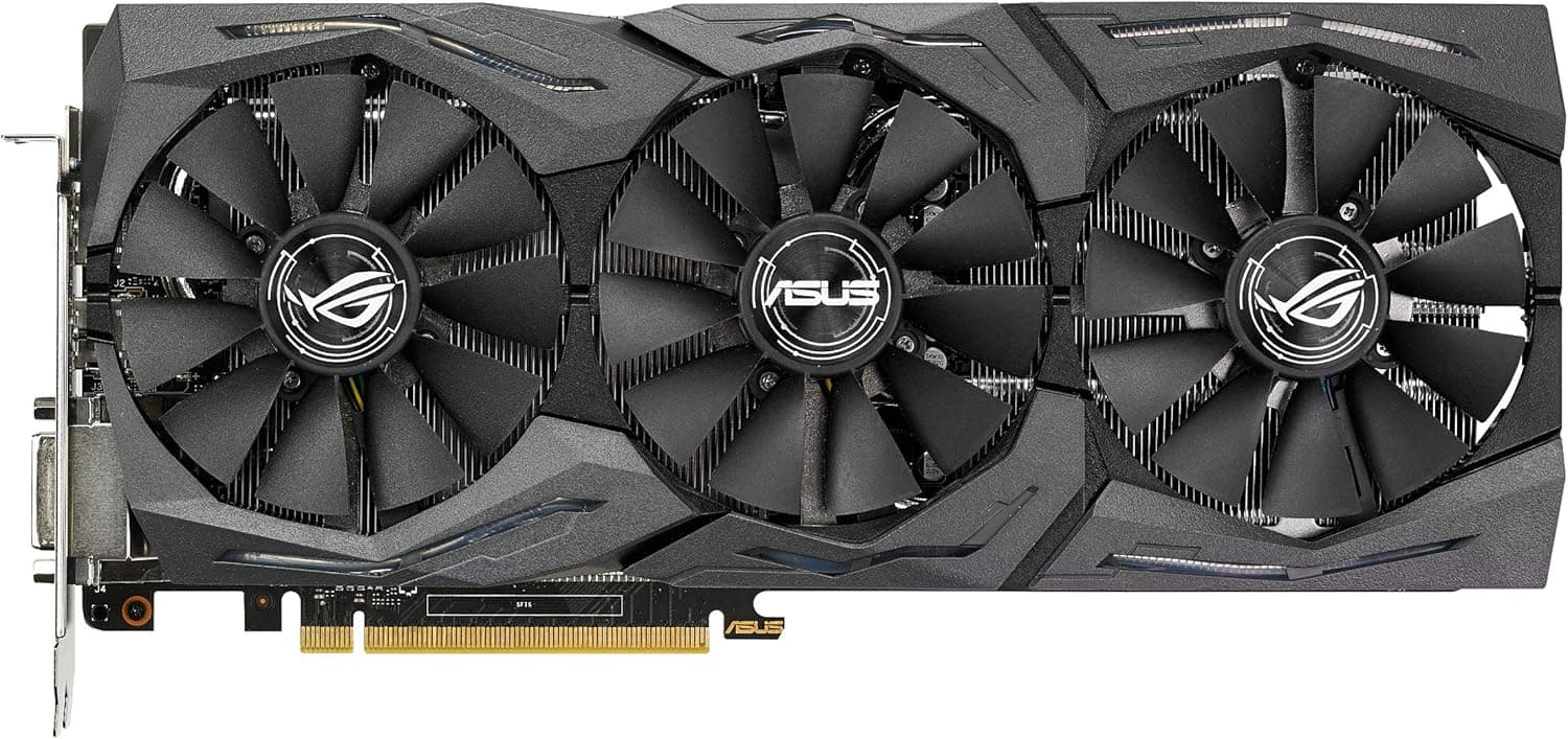 (STRIX-GTX1070-O8G-GAMING) - ASUS STRIX-GTX1070-O8G-Gaming Nvidia Geforce GTX 1070 Graphics Card - Black