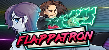 フラッパトロン:奇妙なアクションとビジュアルノベルの融合