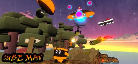 Cube Man: Rescue Your Friends from the Space Worm