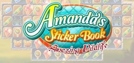 アマンダのステッカーブック2:驚くべき野生動物 - ワイルドなマッチ3パズル