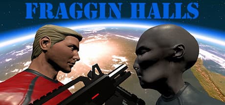 Fraggin Halls VR:激しいSFホラーの廊下銃撃戦