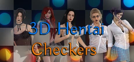 3D Hentai Checkers:戦略的なヌードボードゲーム