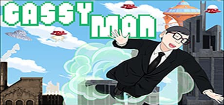 Gassy Man:ユニークなパワーで地球を救え!