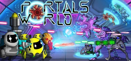 Portals World: Strategic Survival and Exploration