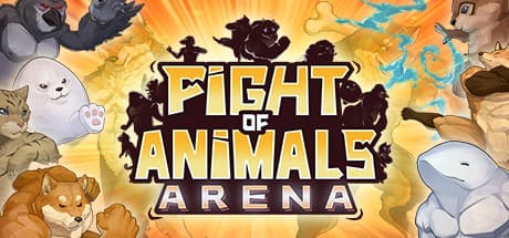Fight of Animals: Arena:4人対戦も可能なミーム格闘ゲーム!