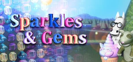 Sparkles & Gems: Psychedelic Visual Novel Meets Ball-and-Paddle