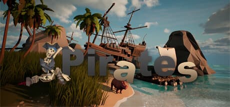Pirates: 孤島で海賊生活を送り、仲間と協力して生き残るRPG