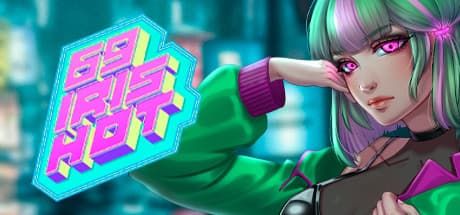 69 Iris Hot:サイバーパンクなパズルビジュアルノベル