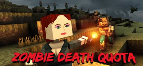 Zombie Death Quota:ボクセルFPSサバイバルがSteamに登場