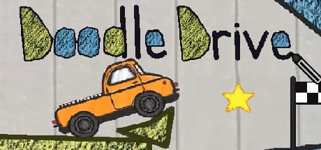Doodle Drive:描いてパズル勝利を目指そう