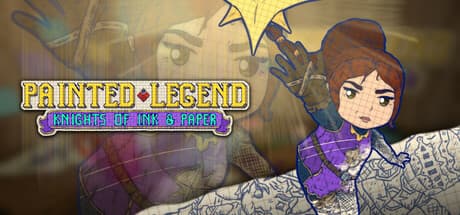 Painted Legend: Knights of Ink & Paper - A Hand-Drawn Metroidvania Adventure