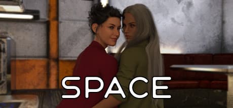 Space: 宇宙船で芽生えるレズビアンの愛を描くビジュアルノベル