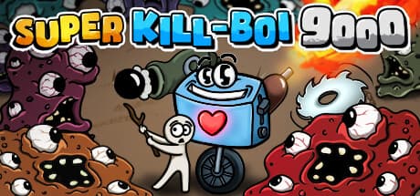 Super Kill-BOI 9000: 敵の心臓で強化!混沌のローグライトシューター